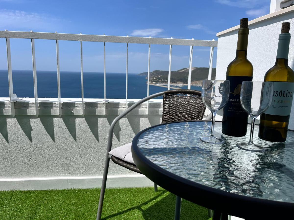 Axenic Retreat - Panoramic Ocean View, Sleeps 4, Ensuite Bathroom, New Redesign Sesimbra Exterior photo